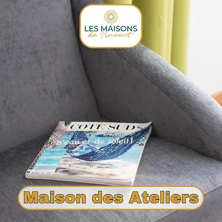 Holiday home Ateliers, Terrasse - Parking - Clim
